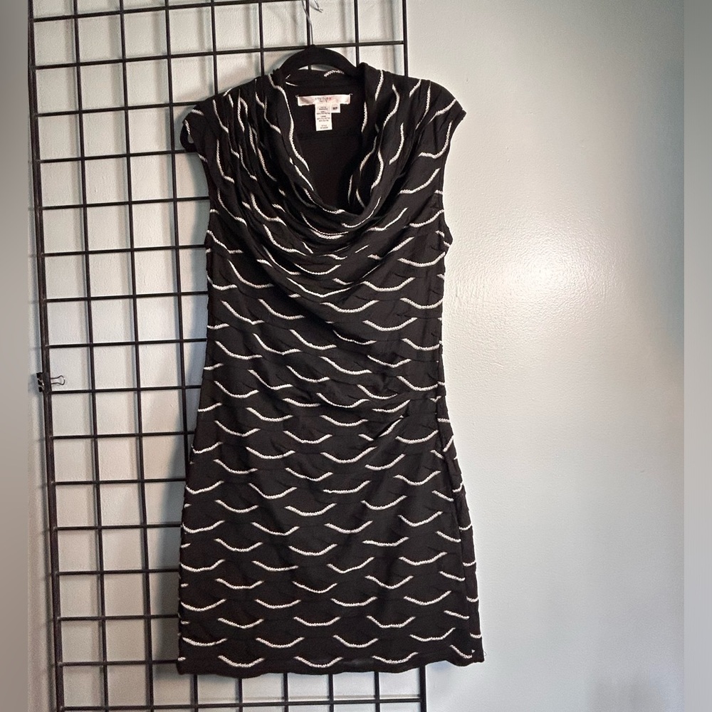Black stretch dress by studio petite Medium